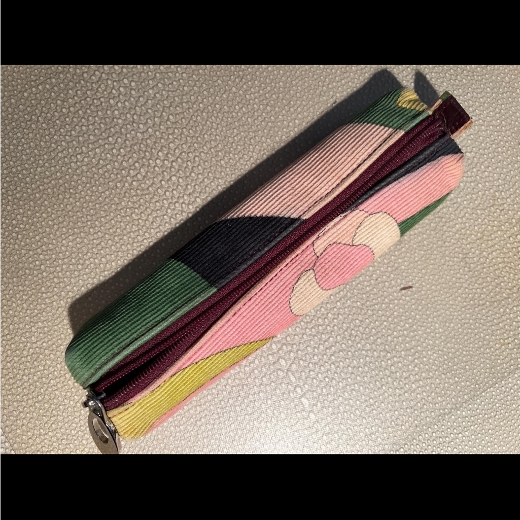 Emilio Pucci Pink And Green Cosmetic Bag Modern Minimalist Design